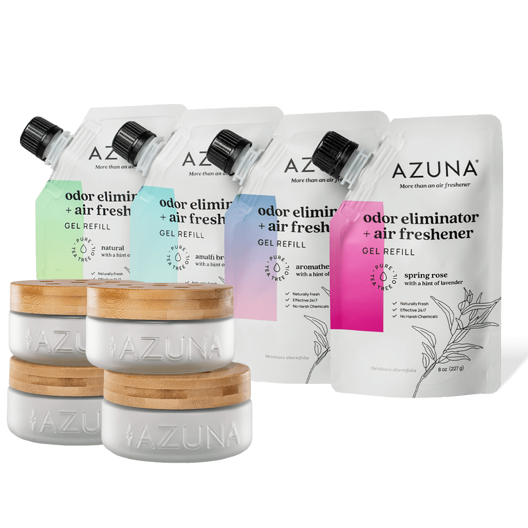 Luxe Glass Odor Eliminator 4 Room Starter Variety Kit