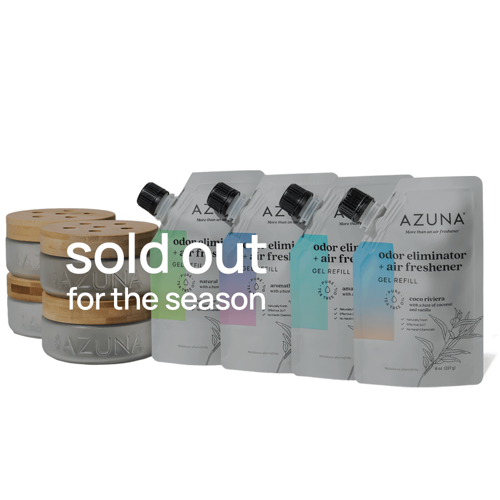 Luxe Glass Odor Eliminator 4 Room Starter Variety Kit