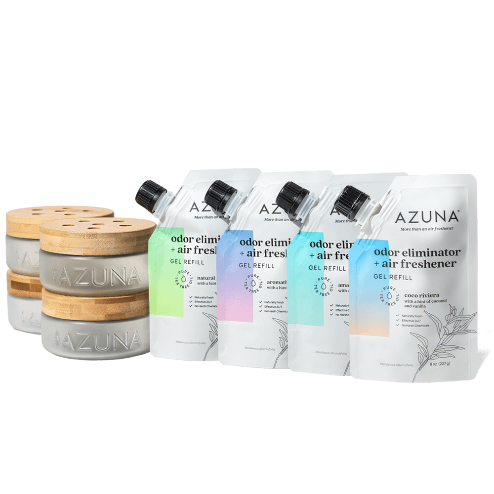 Luxe Glass Odor Eliminator 4 Room Starter Variety Kit