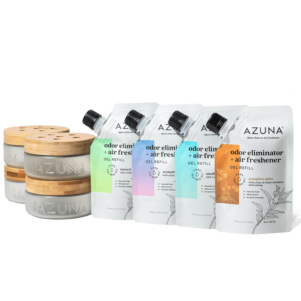 Luxe Glass Odor Eliminator 4 Room Starter Variety Kit