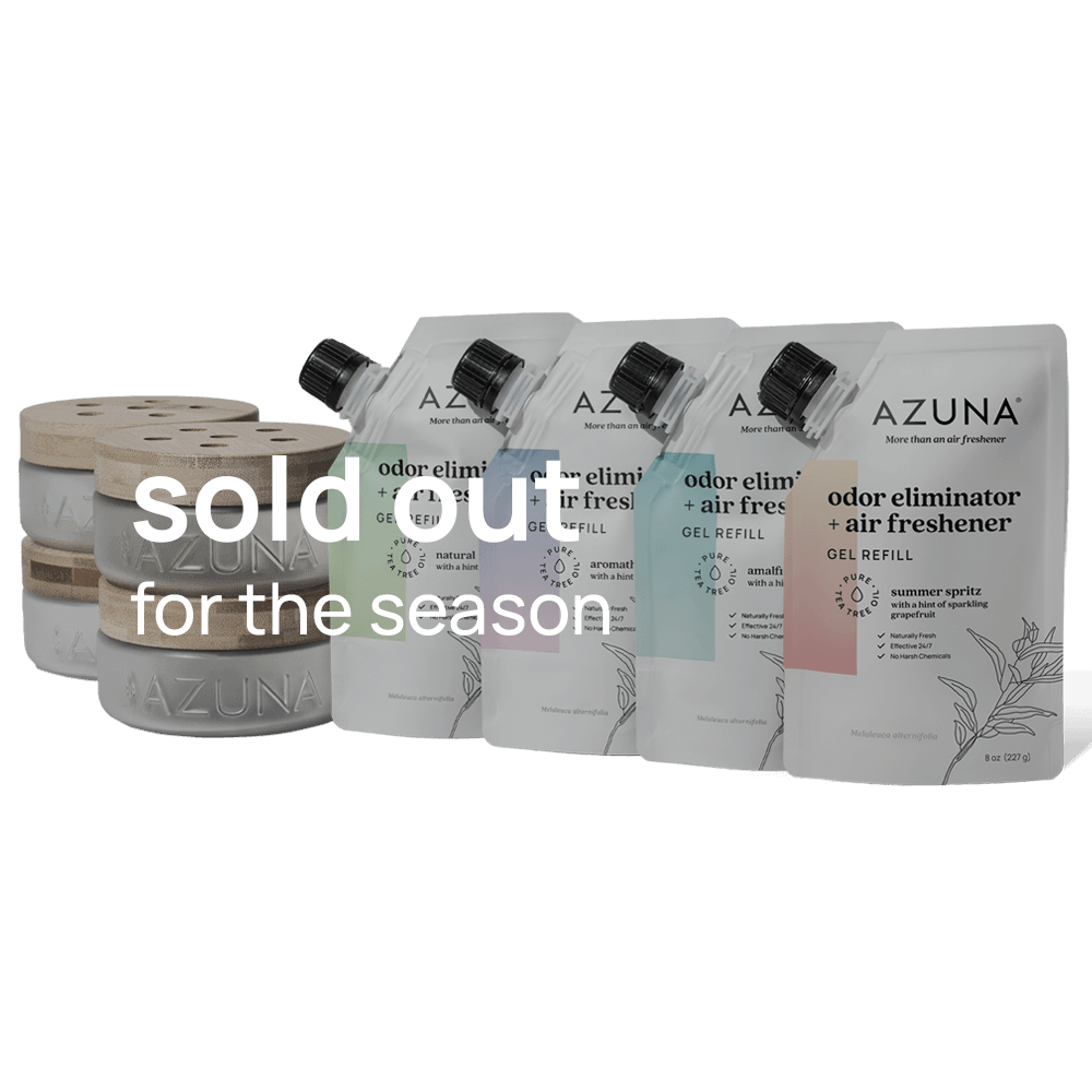 Luxe Glass Odor Eliminator 4 Room Starter Variety Kit