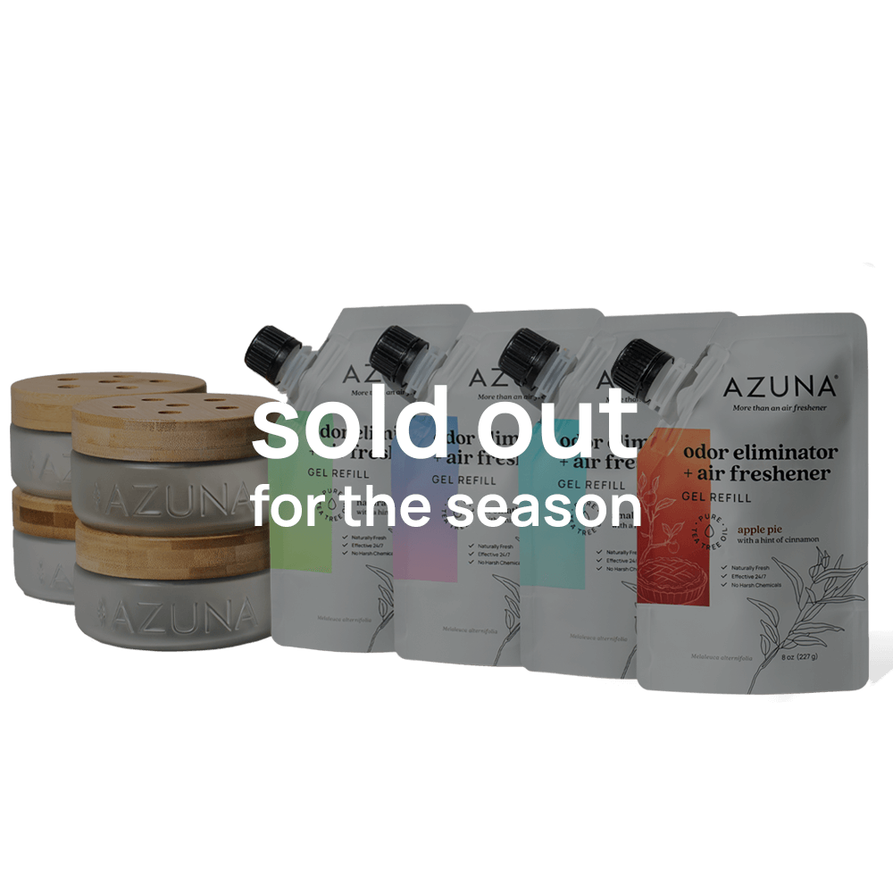 Luxe Glass Odor Eliminator 4 Room Starter Variety Kit