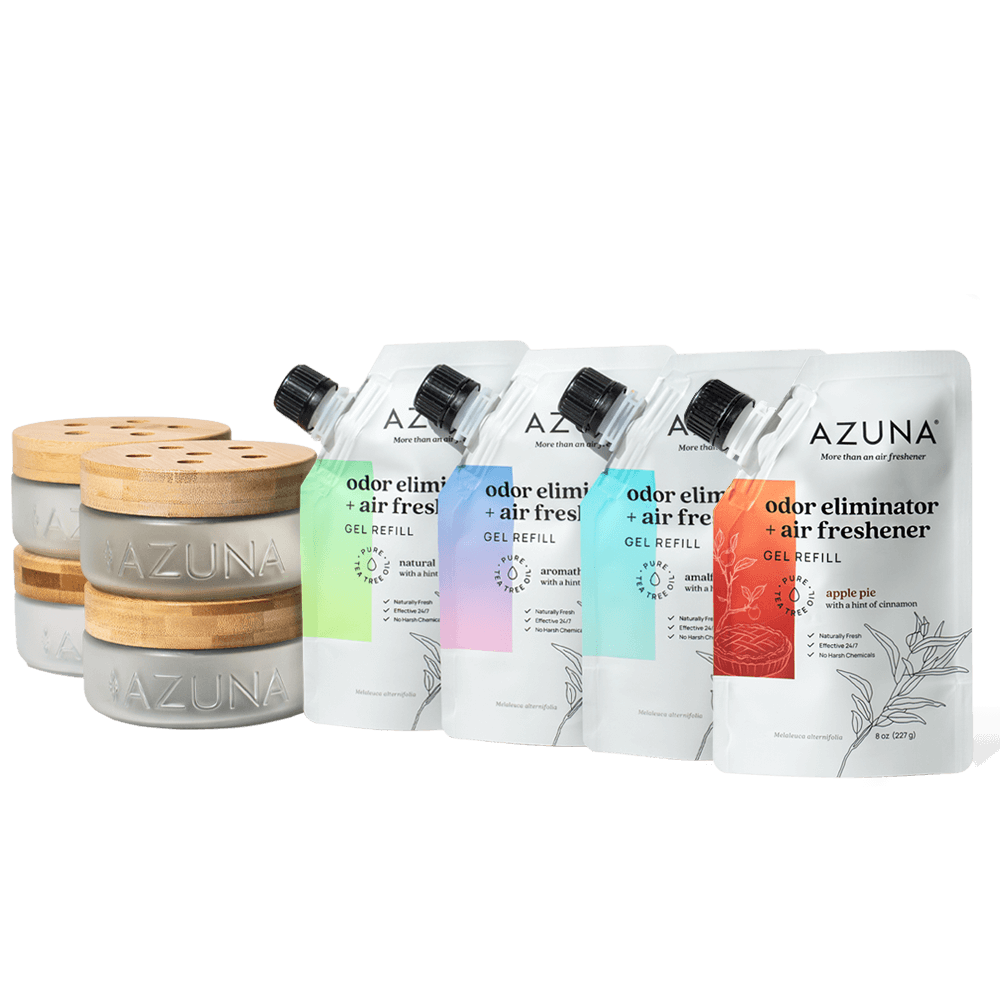 Luxe Glass Odor Eliminator 4 Room Starter Variety Kit