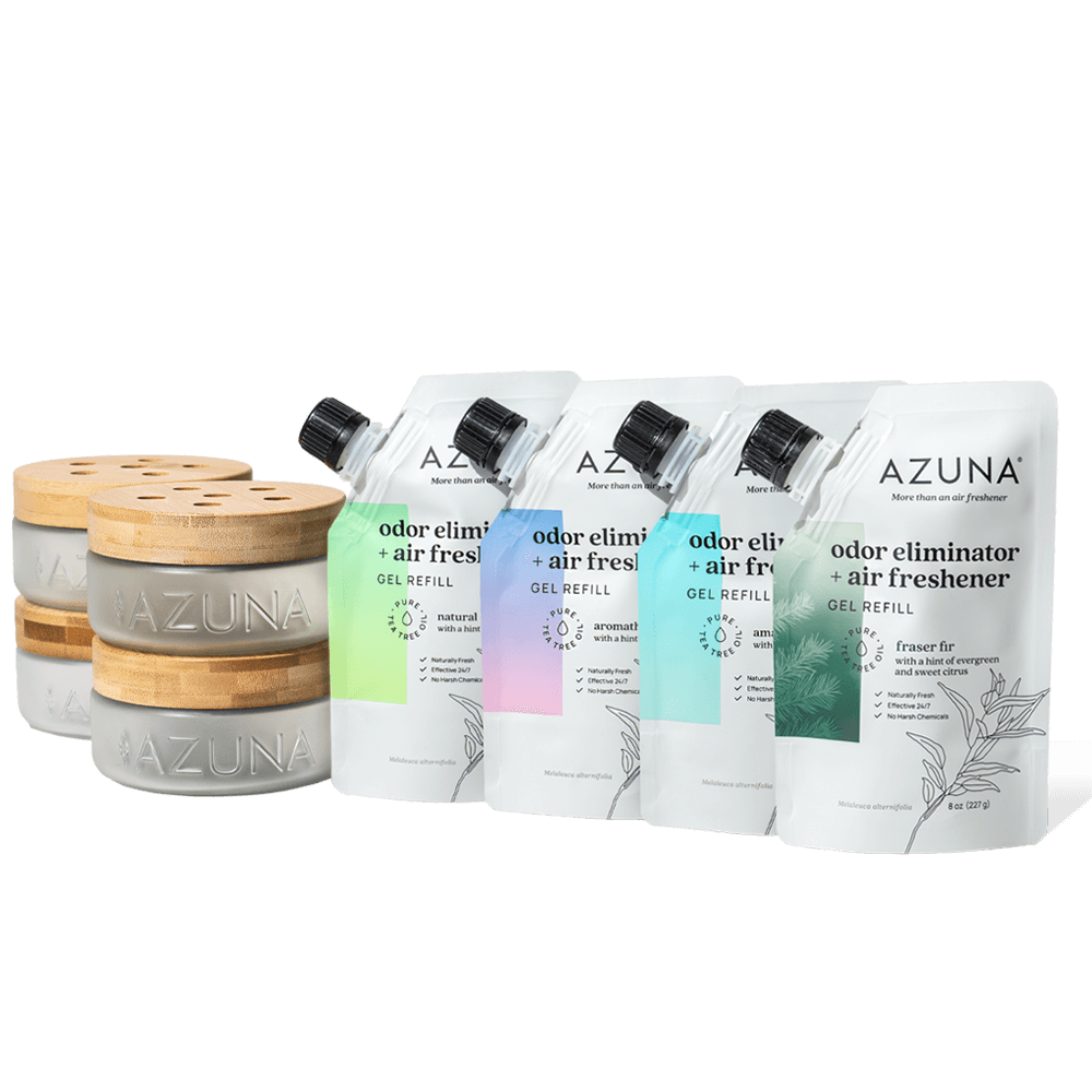 Luxe Glass Odor Eliminator 4 Room Starter Variety Kit