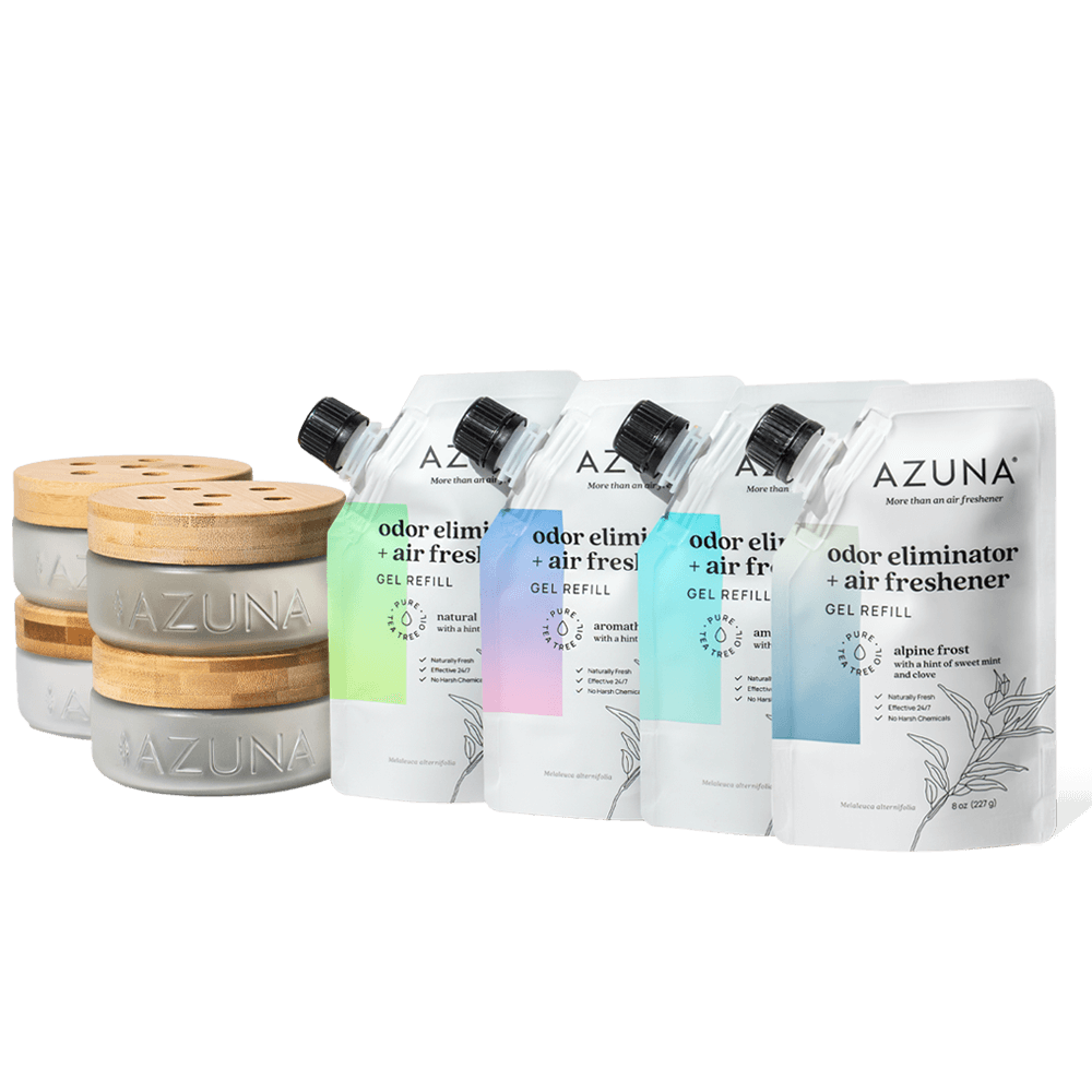 Luxe Glass Odor Eliminator 4 Room Starter Variety Kit