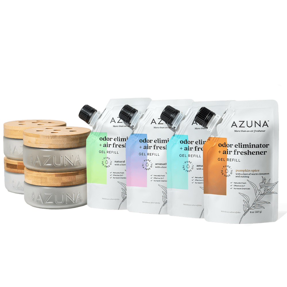 Luxe Glass Odor Eliminator 4 Room Starter Variety Kit