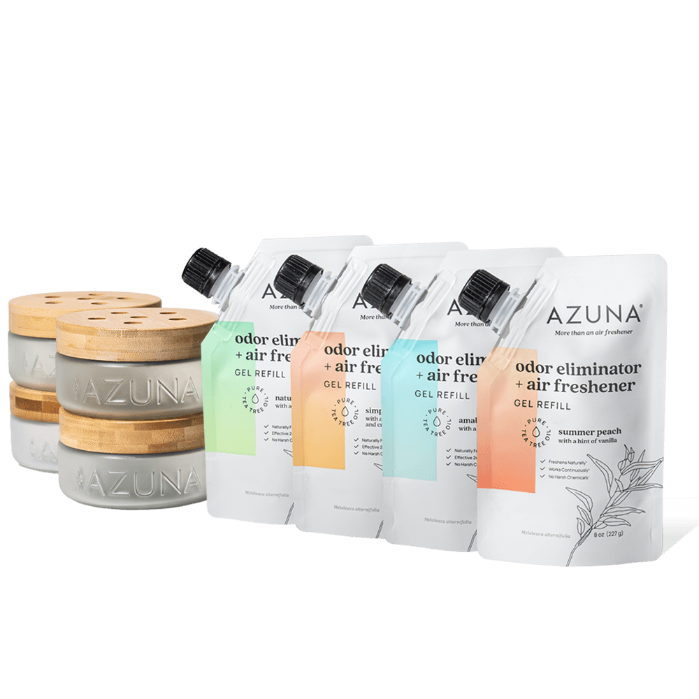 Luxe Glass Odor Eliminator 4 Room Starter Variety Kit