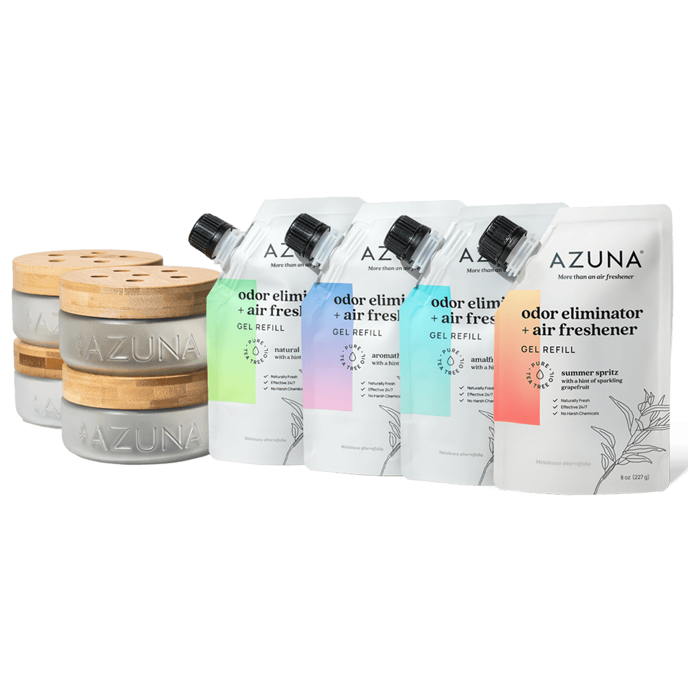 Luxe Glass Odor Eliminator 4 Room Starter Variety Kit