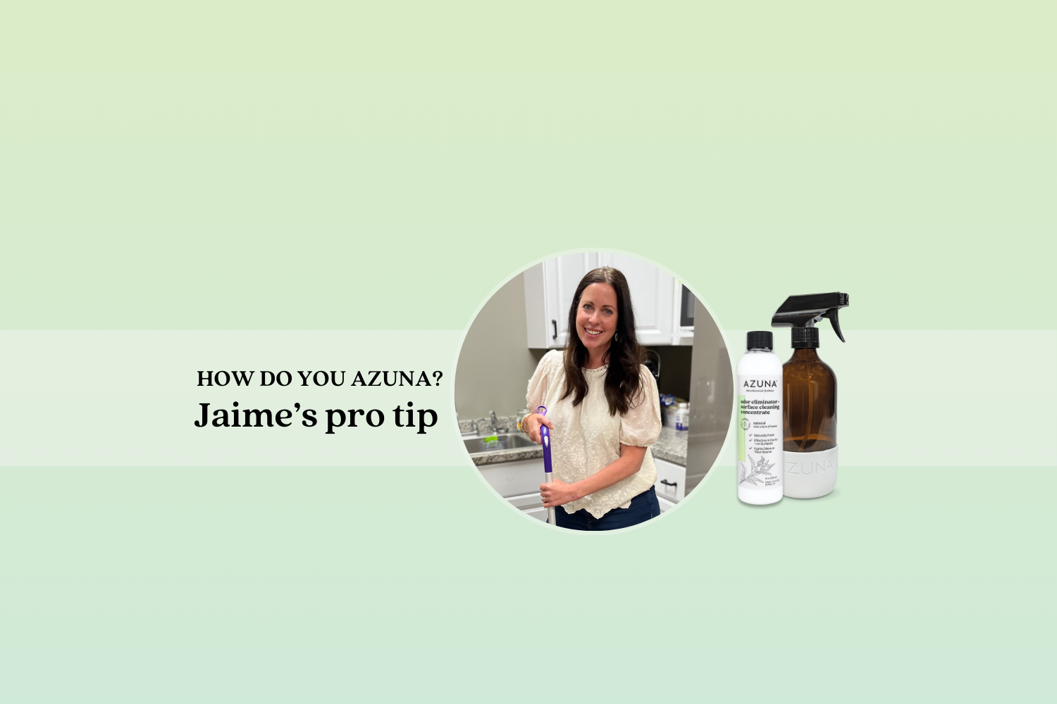 How do you Azuna. Jaime's pro tip.