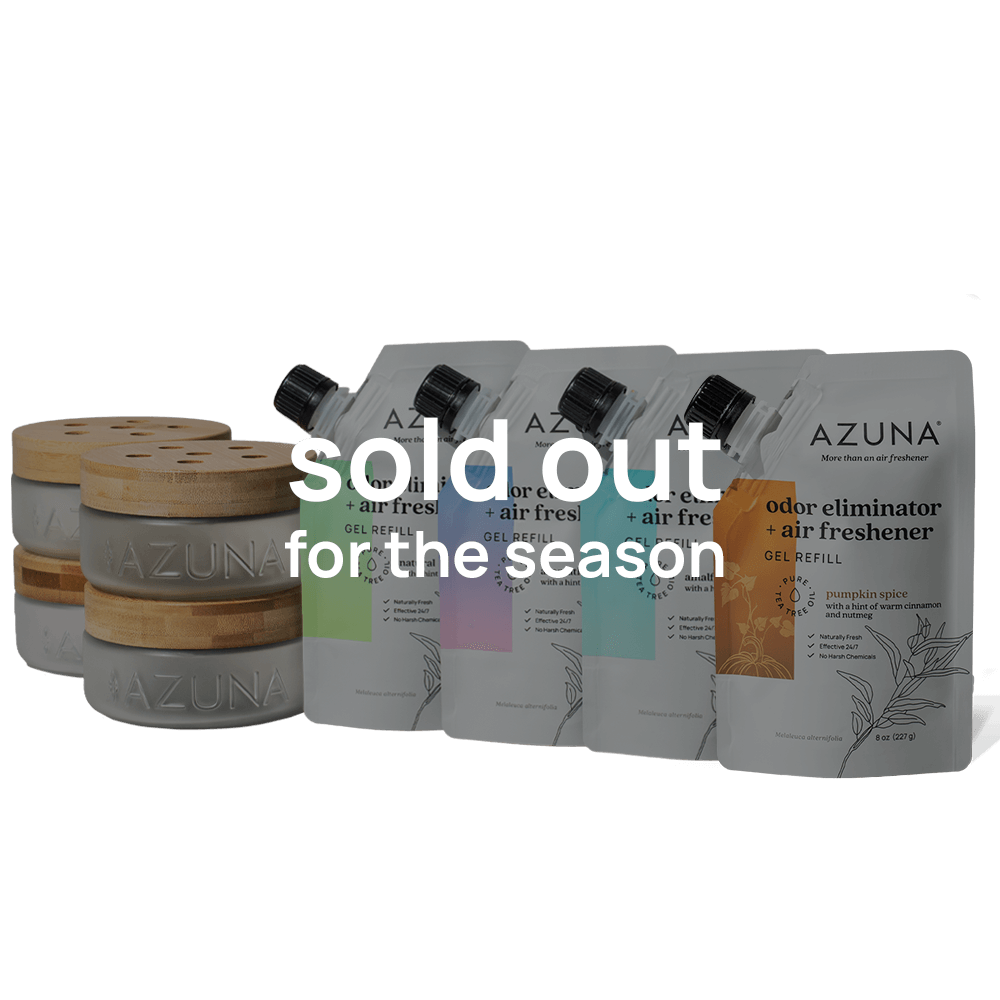 Luxe Glass Odor Eliminator 4 Room Starter Variety Kit