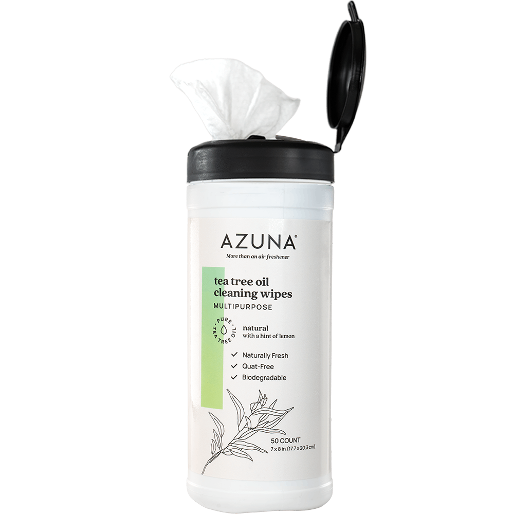 Multipurpose Tea Tree Oil Cleaning Wipes – Azuna Air Purifier