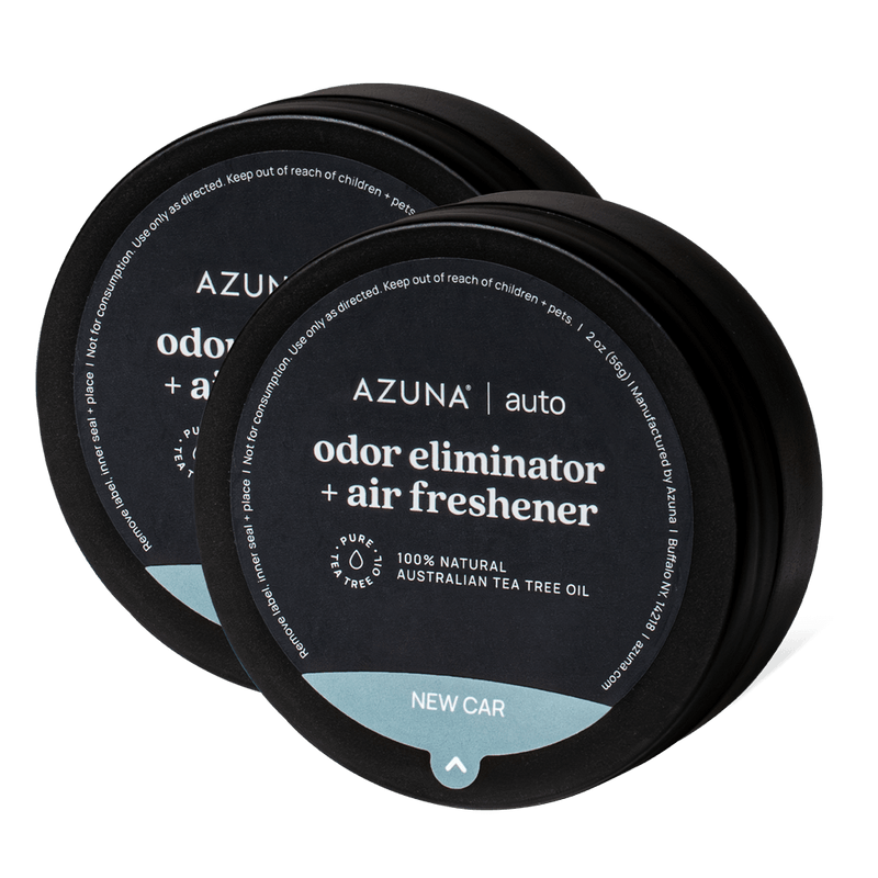 Car Air Freshener & Auto Odor Eliminator Pods Duo - Natural, Non-Toxic Odor Eliminator + Air Freshener