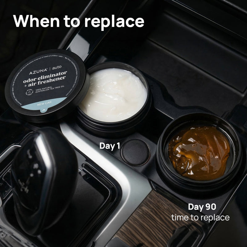 Car Air Freshener & Auto Odor Eliminator Pods Duo –Azuna