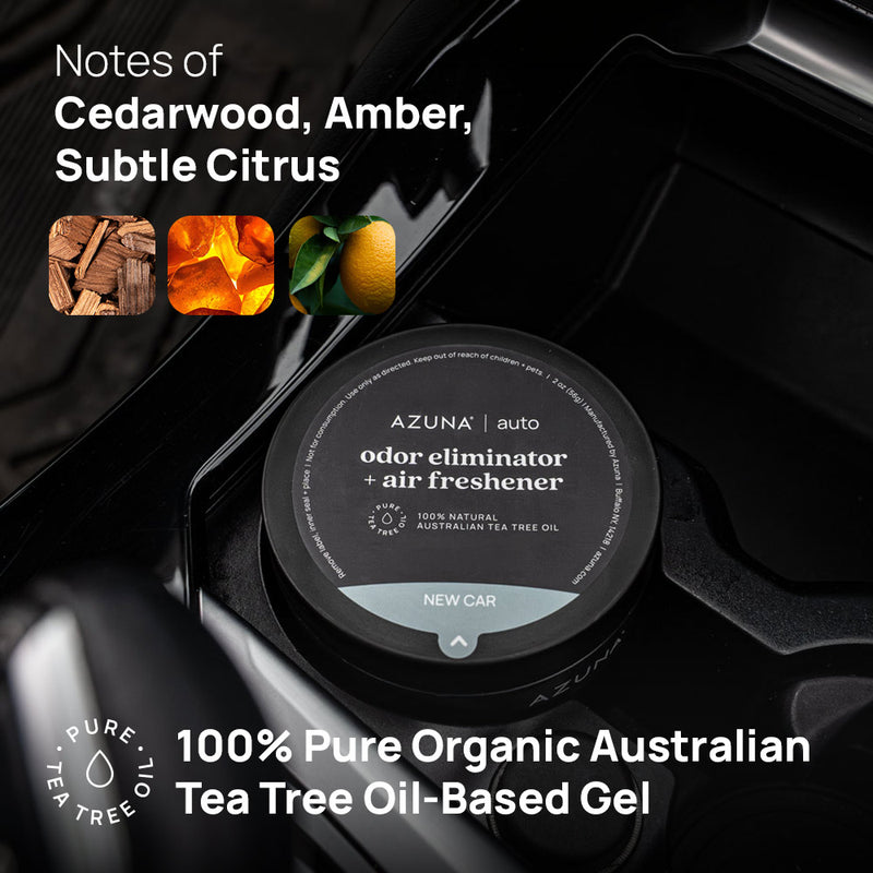 Car Air Freshener & Auto Odor Eliminator Pods Duo –Azuna