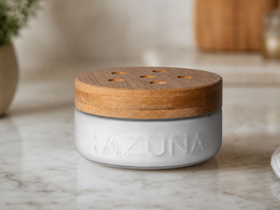 Azuna eliminates everyday odors at the source.