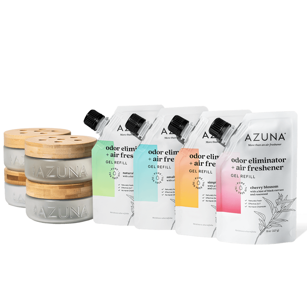 Luxe Glass Odor Eliminator 4 Room Starter Variety Kit