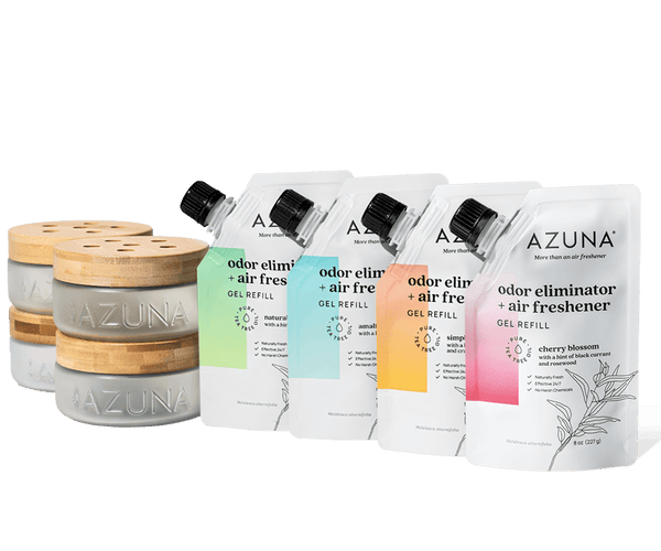 Luxe Glass Odor Eliminator 4 Room Starter Variety Kit
