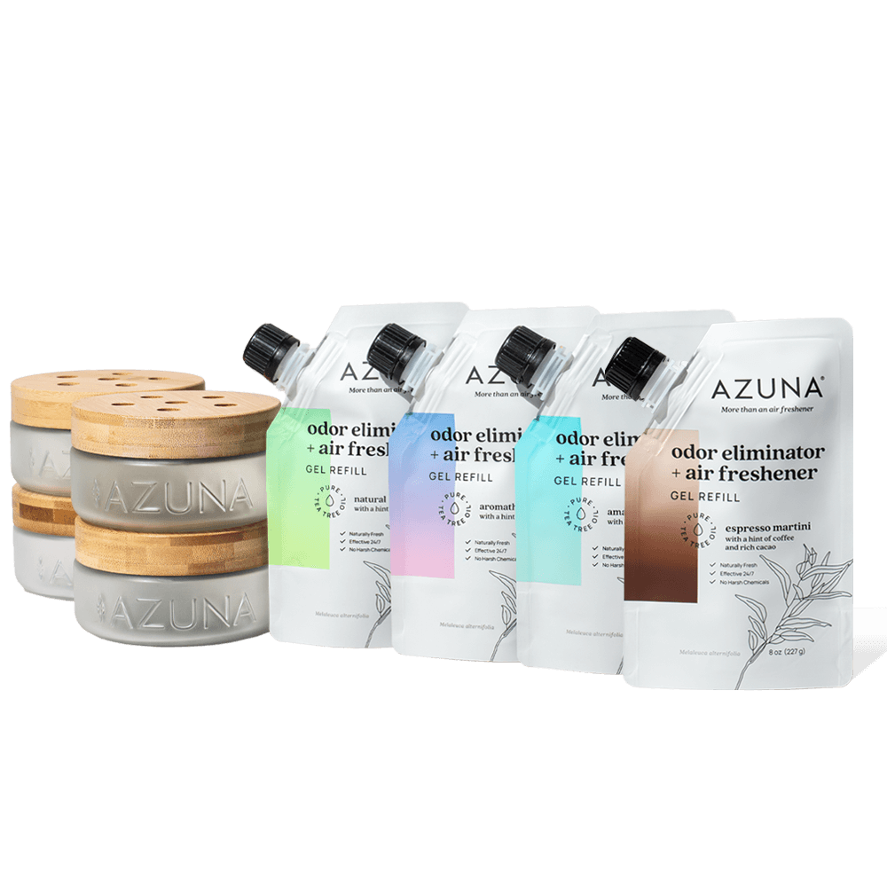 Luxe Glass Odor Eliminator 4 Room Starter Variety Kit