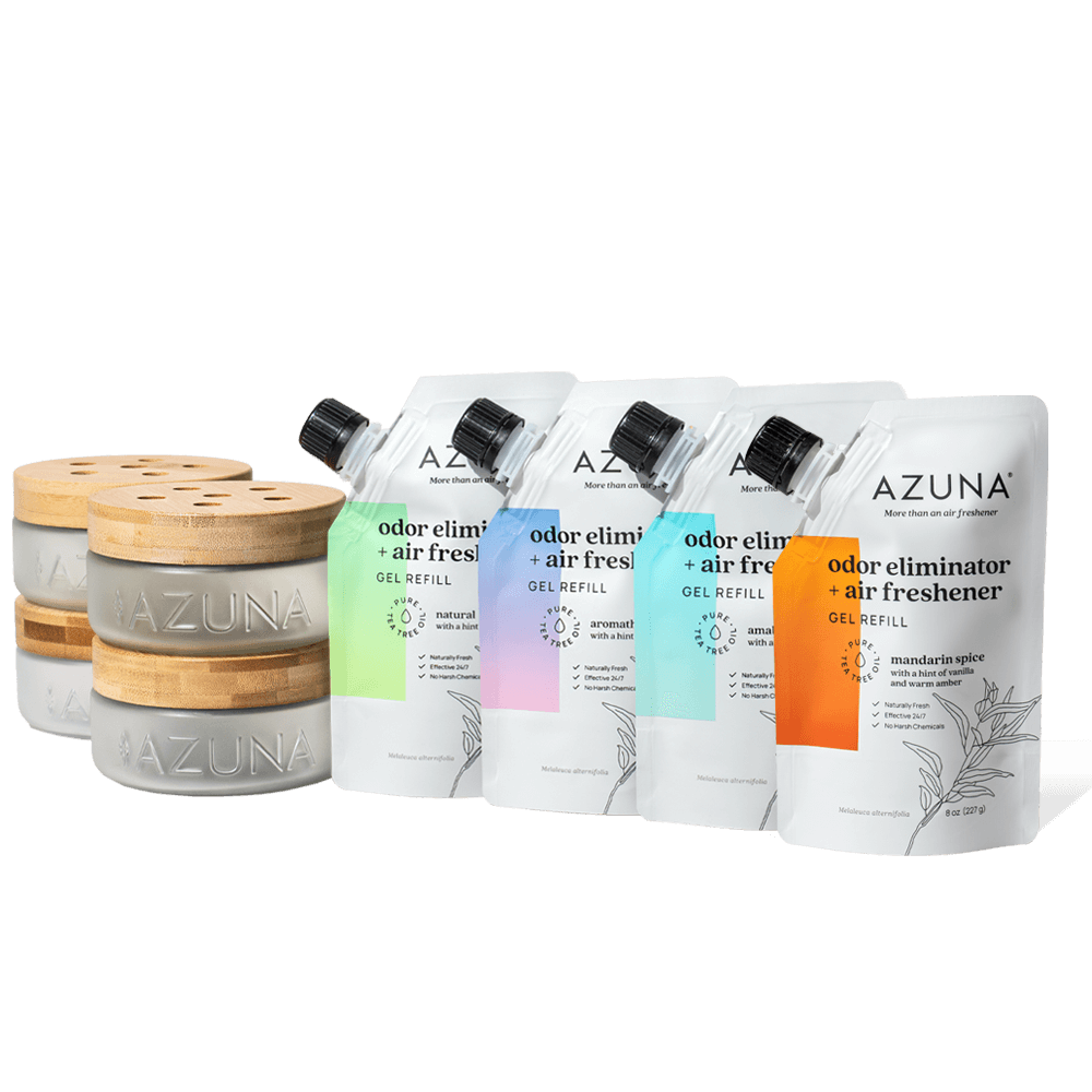 Luxe Glass Odor Eliminator 4 Room Starter Variety Kit