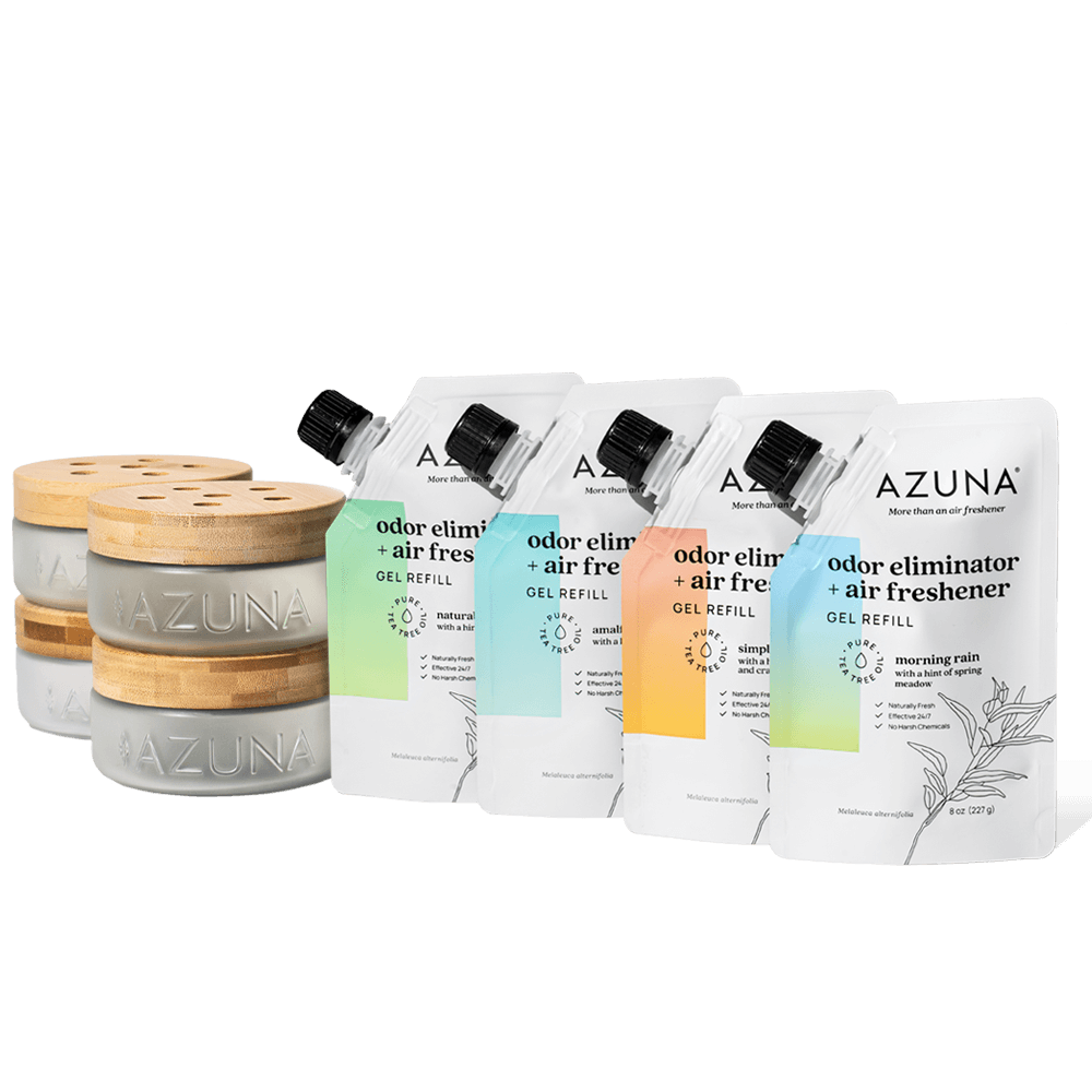 Luxe Glass Odor Eliminator 4 Room Starter Variety Kit