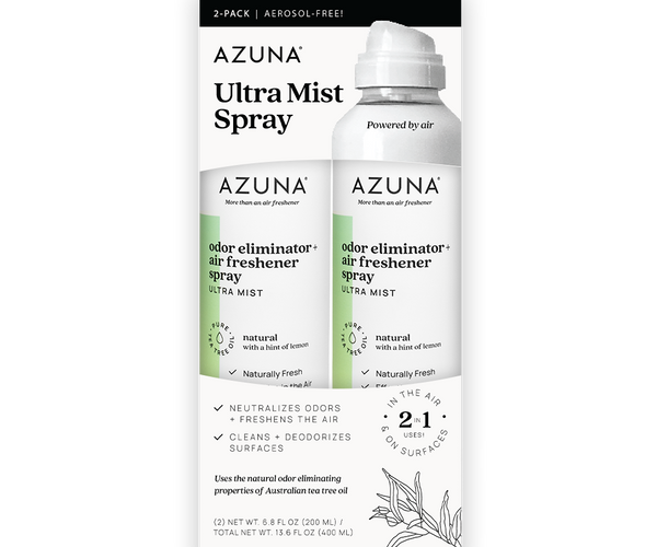 Odor Eliminator + Air Freshener Ultra Mist Spray – Azuna Air Purifier