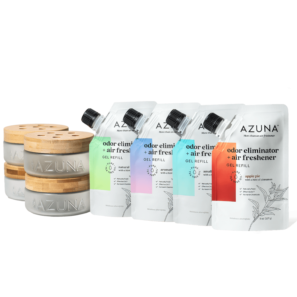 Luxe Glass Odor Eliminator 4 Room Starter Variety Kit
