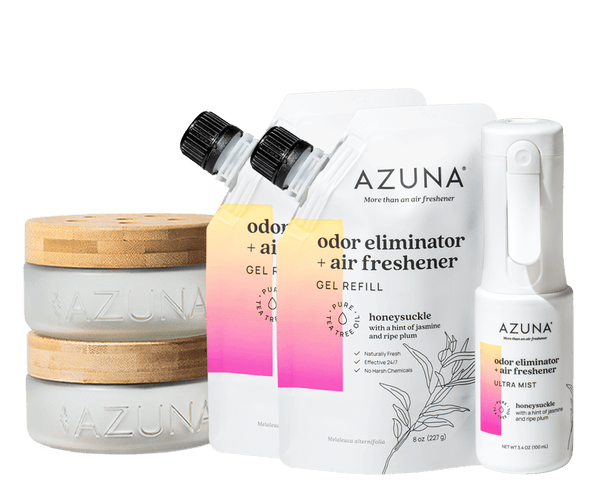 Luxe Glass Odor Eliminator 2 Room Starter Kit + Spray