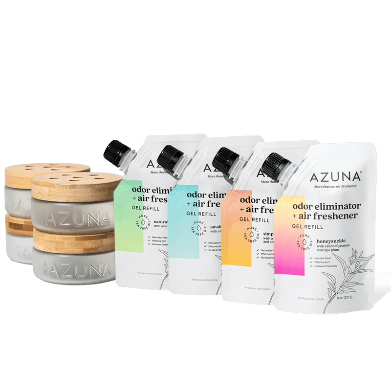 Azuna Tea Tree Oil Cleaning Wipes Trio for Fresh Spaces
