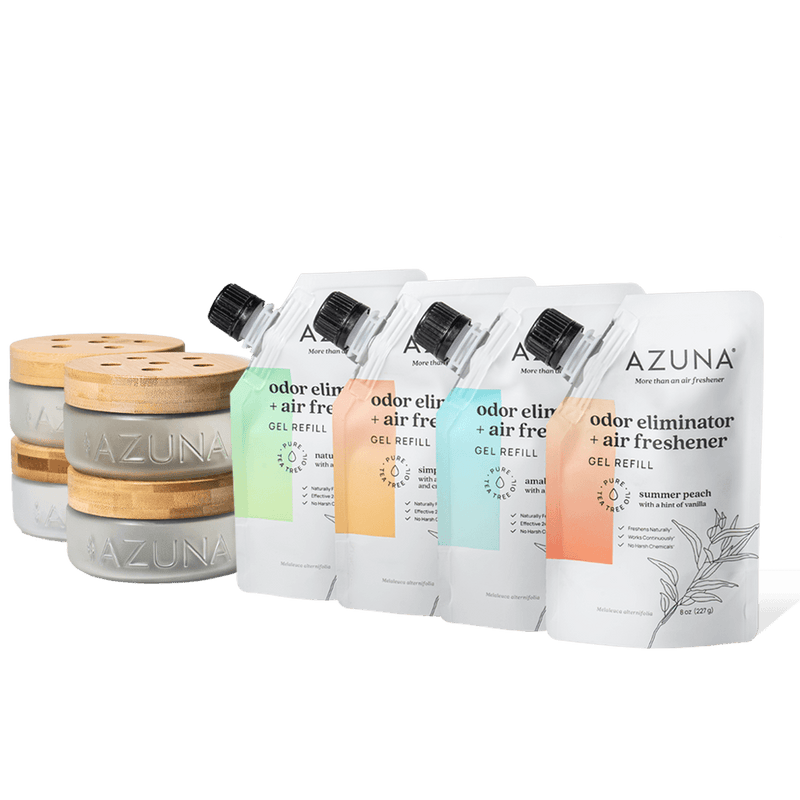 Azuna Luxe Glass 4 Room Starter Variety Kit