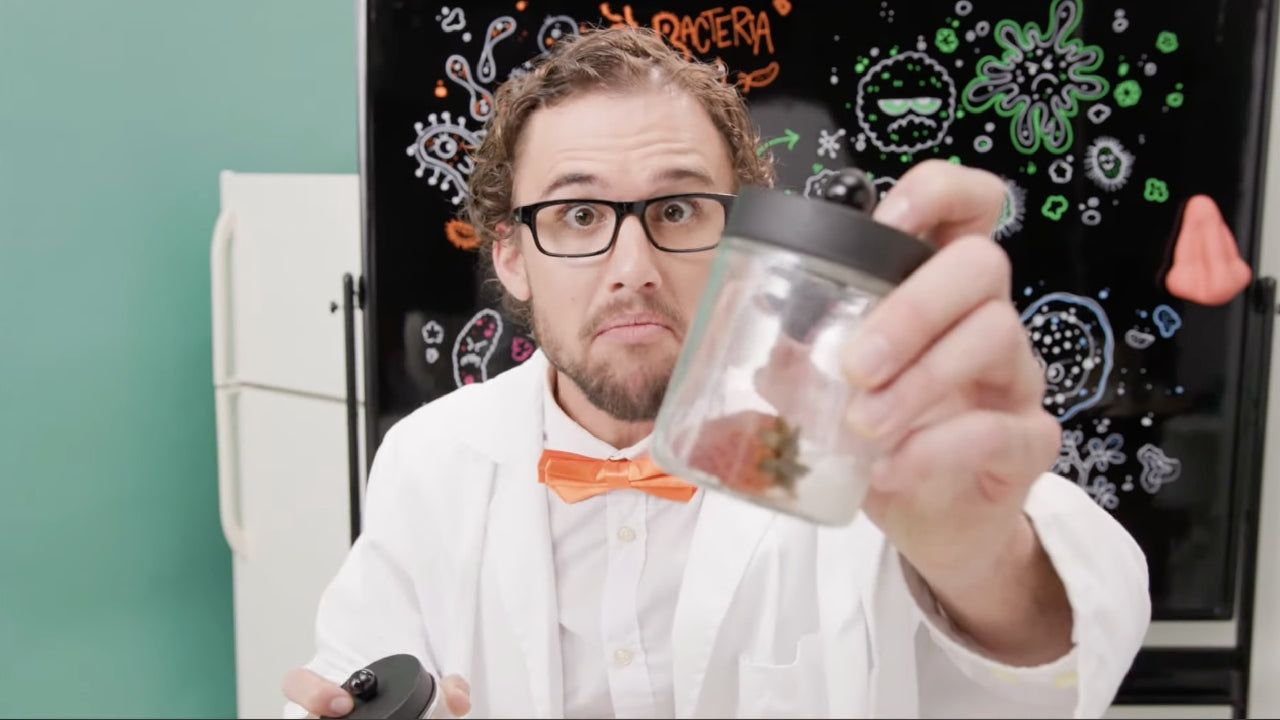 Fresh strawberry-scented air care product enhancing the natural ambiance of your home